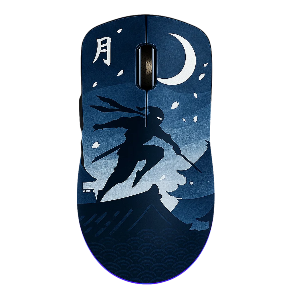 Moon Ninja mouse design thumbnail